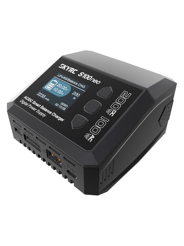 SkyRC S100neo Balance Charger AC100W DC200W 12A Smart LiPo Battery RC Discharger - Picture 6 of 26