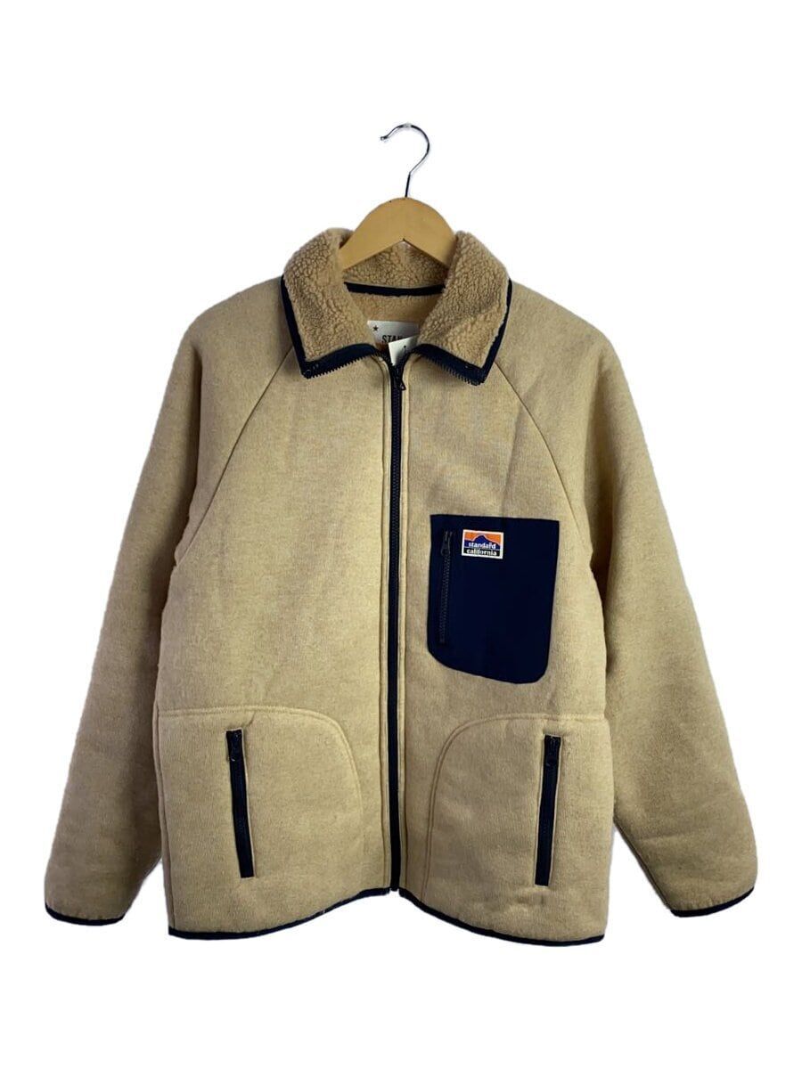 GIACCA STANDARD CALIFORNIA ALTRA PILE M POLIESTERE BEIGE SOLIDA usata