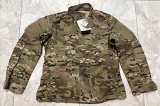 US Army OCP Multicam Uniform Coat Mens Large Reg FR Flame Resistant Combat NEW