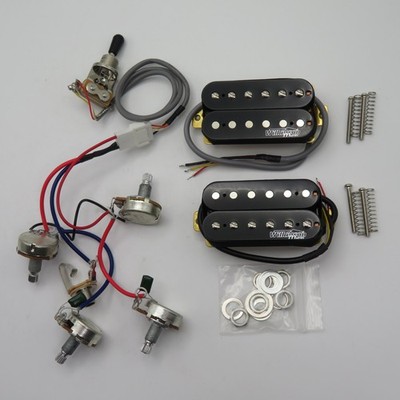 Wilkinson Humbucker Pickups for Gibson LP Guitar 4C with 2V2T Wiring Harness