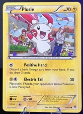 Plusle 31/113 – Common – Furious Fists – Pokémon TC NM