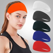 Sports Headband for Running Yoga Cycling Gym Fitness Sweat Absorbing Quick Dry E