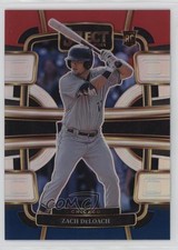 2024 Panini Select Concourse Red & Blue Prizm Zach DeLoach #98 8d2