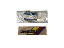 NEU NOS Schriftzug Emblem "Sportive" Kotflügel vorne Original Opel Astra F