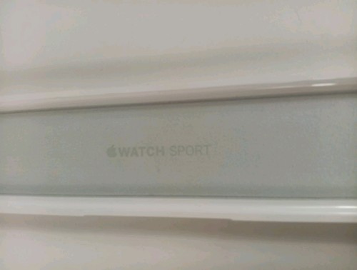 Apple Watch Series 1 38MM Space Gray S/M Black Sport Band & Case PARTS REPAIR - Picture 2 of 7