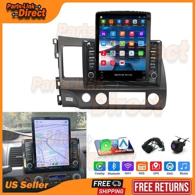 For 2006-2011 Honda Civic 9.7-inch Android 14 In-car Stereo Nav System 2+32GB