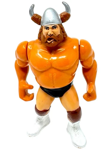 BERZERKER 1991- HASBRO WWF Action Vintage Wrestler WWE WCW - INKgrafiX TOYS A