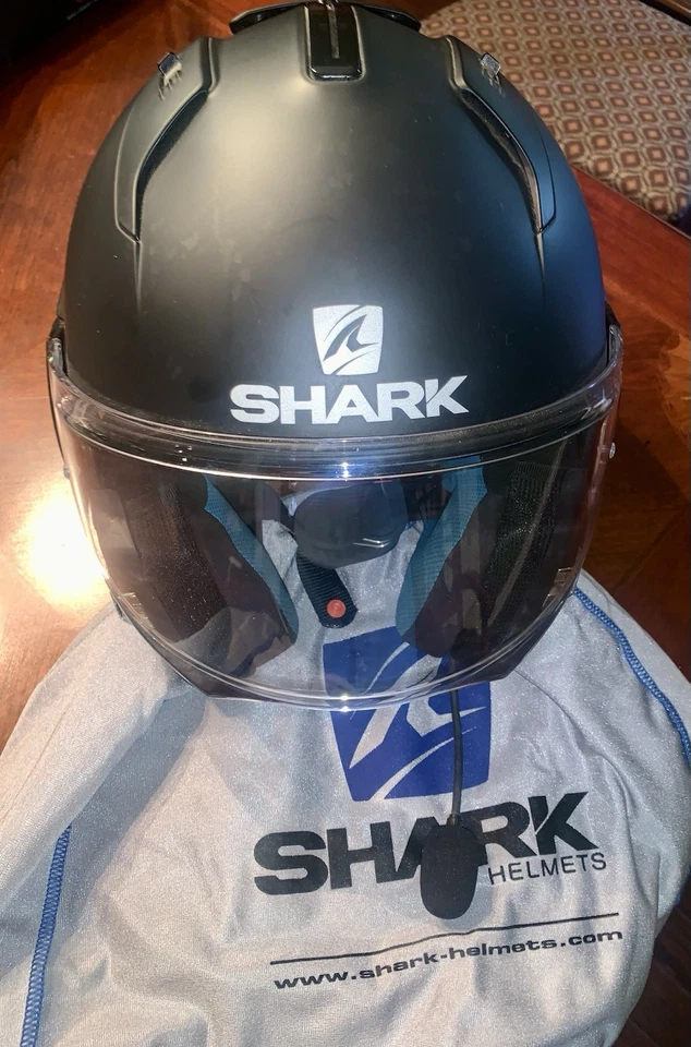 Casco de motocicleta Shark adulto Evo-One 2 negro talla M Foto 2 de 4