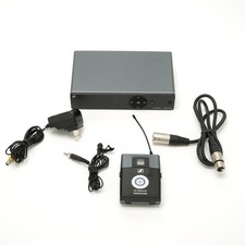 Sennheiser EM-XSW1 Receiver w/ SK-XSW Bodypack Transmitter  Lavalier Mic