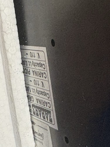 Zabar Carina Grande Piccola Espressomaschine nie benutzt - Bild 5 von 6