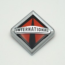 Fits For International Truck Series Emblem 3d Grille Front Hood Badge Orange Fits For International Truck Series Emblem 3d Grille Front Hood Badge Orange