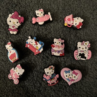 Hello Kitty 10 Pcs Shoe Charms 