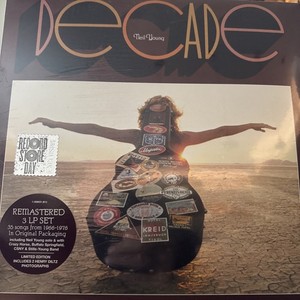 【シュリンク付】レコードLP/Neil Young / DECADE Neil Young – Decade – 3 x Vinyl (LP, Compilation, Stereo), 1980