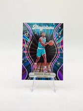 Brandon Miller 2023-24 Panini Donruss RC Magicians Purple Laser SP /99 #5