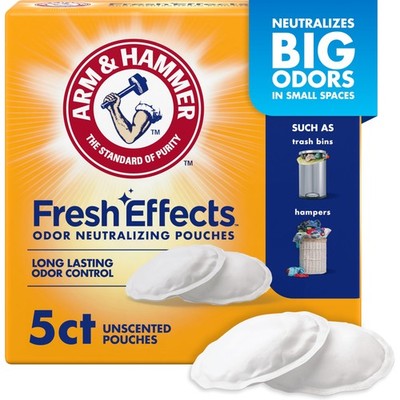 Arm  Hammer Fresh Effects Odor Neutralizing Baking Soda Pouches, Unscented