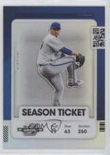 2021 Panini Contenders Season Ticket Optic Holo Prizm Hyun-Jin Ryu #48 y0i