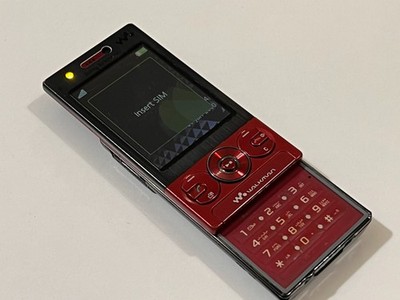 Original Sony Ericsson Walkman W705 Red - Unlocked Mobile Phone | eBay