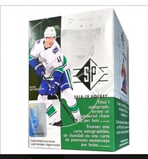 2018/19 UPPER DECK SP HOCKEY 8-PACK BLASTER BOX FACTORY SEALD NEW PLUS (2) PACKS