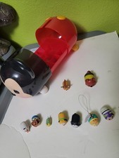 2001 original Disney Tsum tsum JAKKS Mickey Mouse Carrier With 9 Different Tsums