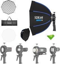 Sokani 23.6/60cm Octagonal Quick Release Bowe...