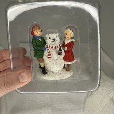 Coca-Cola Town Square Collection Snowbear #64329 3" Figurine Coca Cola Bear