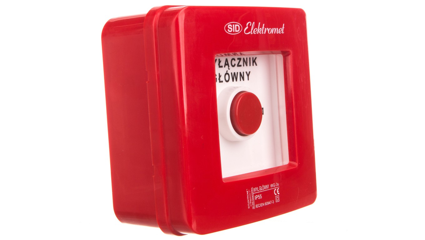 2R Alarm Switch 12A/ MAIN SWITCH/ IP55 WG-3s 921442