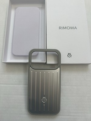 RIMOWA リモワ シルバー iPhone17 promaxケース Rimowa Iphone Case Aluminum For Iphone 17 ProMax ⭐️U.S SELLER