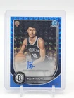 NOLAN TRAORE 2025-26 BOWMAN CHROME ROOKIE BLUE GEOMETRIC AUTO /150 #BCA-NT Q2161