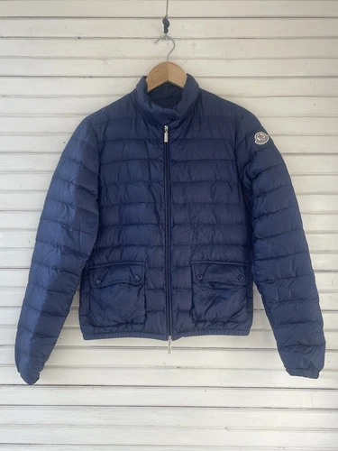GUCCI MONCLER piumino donna taglia 1 blu autentico