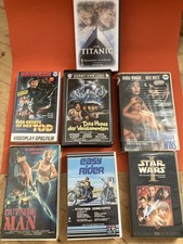 7 x VHS Kassetten Film 1980&90er Horror Kult & B Movie Bronson Nolte Fonda