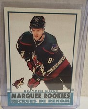 2020-21 O-Pee-Chee Retro Marquee Rookies #633 Brayden Burke Arizona Coyotes