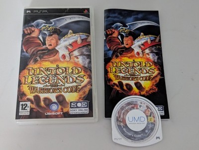 Untold Legends: Brotherhood of the Blade & The Warriors Code (Sony PSP) Komplett