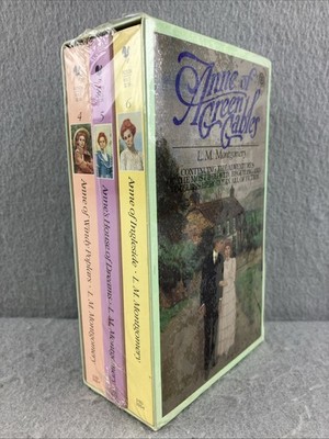 Anne of Green Gables Vol 2 Box Set Bantam Books 4 6 L.M. Montgomery 1980s NEW