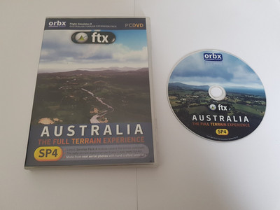 Australien Gelände Exp Add On Erweiterung für Flight Simuator X PC DVD ROM Spiel