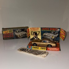 Corgi 261 James Bond Aston Martin DB5 from Goldfinger. Boxed