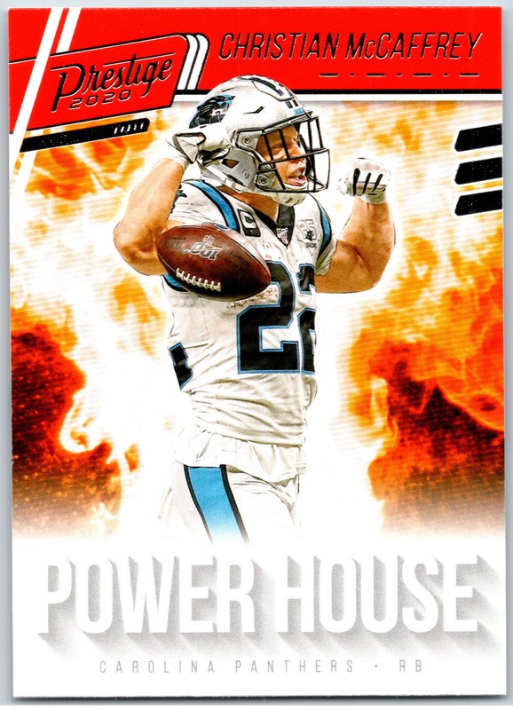 #PH-CM Christian McCaffrey, Carolina Panthers 2020 Panini Prestige Power House