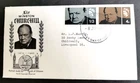 Great Britain 1965 Sir Winston Churchill FDC with a Liverpool Postmark  PHOSPHOR