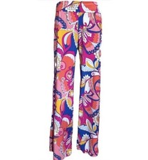 NWT 162 S TRINA TURK SEVILLA PANTS Swim Cover GORGEOUS