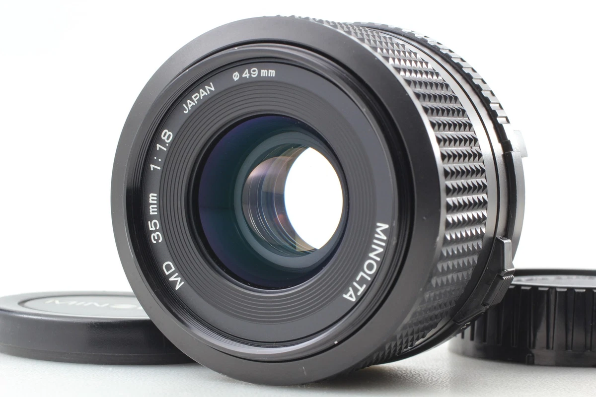 Minolta MD f/1.8 Camera Lenses 35mm Focal for sale | eBay