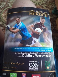 Gaa Programme 2016 LEINSTER FOOTBALL FINAL PROGRAMME
