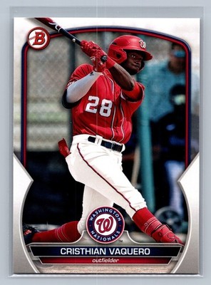 2023 Bowman Draft - Cristhian Vaquero #BD-27 (RC)