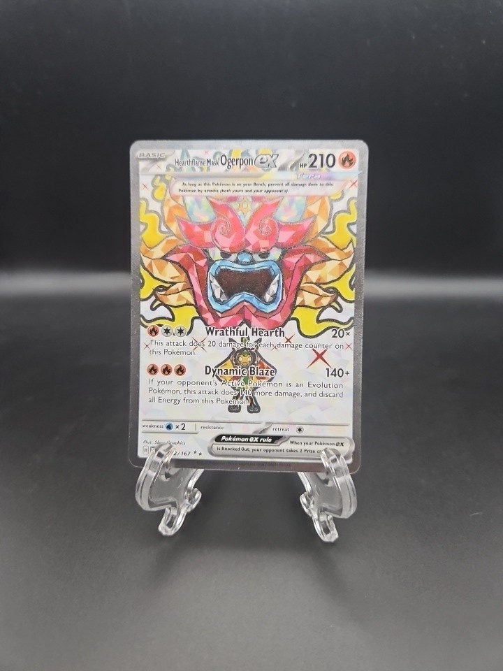 Hearthflame Mask Ogerpon ex 192/167 Sv06: Twilight Masquerade Mint