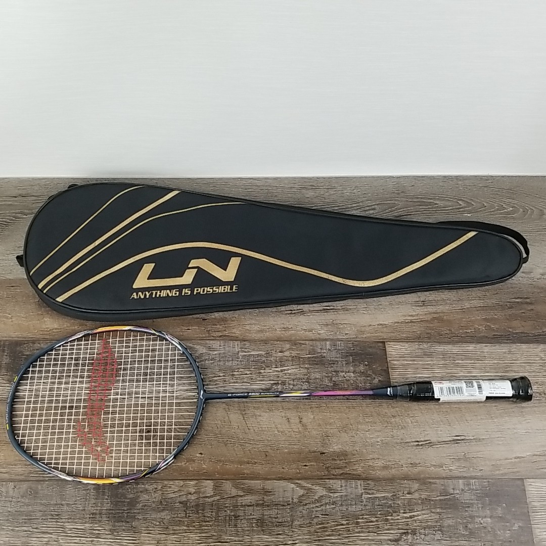Li-Ning G-Force 5900 Superlite Badminton Racquet 79g With Carrying