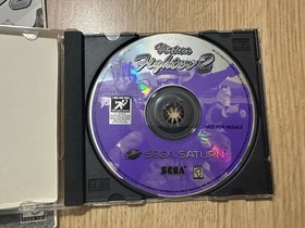 Virtua Fighter 2 - Sega Saturn Not For Resale Disc & Manual Only