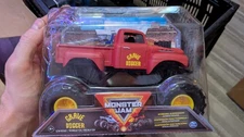 Spin Master Monster Jam 1/24 Grave Digger 4x4 Ford Series 13 Metal Body Retro 