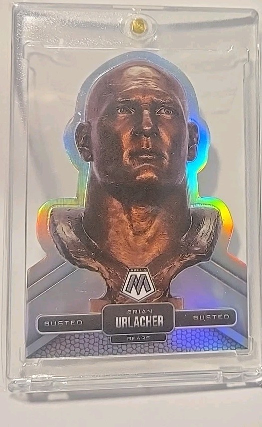 2022 Mosaic Brian Urlacher BUSTED DIE-CUT SSP Case Hit Chicago Bears HOF B-7 🔥