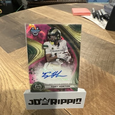 2024 Bowman s Best University Tory Horton Auto Pink Lava /100