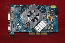 PNY Nvidia GeForce 6600, 256MB DDR, AGP Graphics Card. VCG66256APB 
