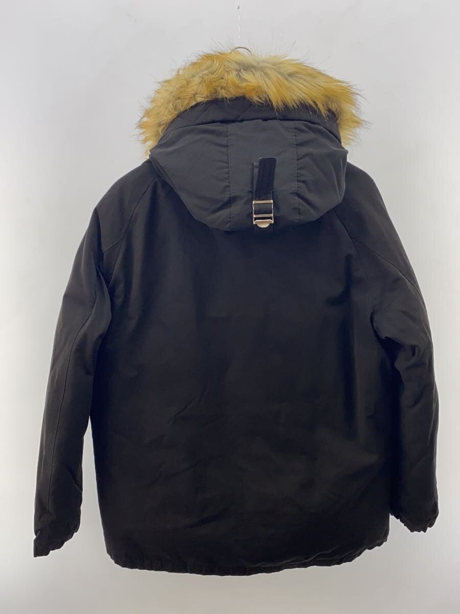 Schott Down Jacket, Size L, Polyester, Black, 316… - image 2