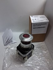 ALLEN BRADLEY 800T-FXQ24RA1 PUSH PULL 2 POSITION ILL RED 24VAC/DC 1NO/1NCLB S T
